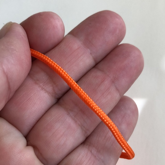 5/$10 9 YARDS 2MM Paracord Parachute Cord ORANGE - Picture 4 of 5